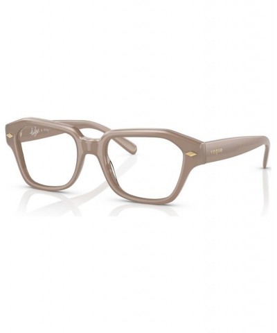 Women's Irregular Eyeglasses VO544750-O Opal Sand $12.87 Womens