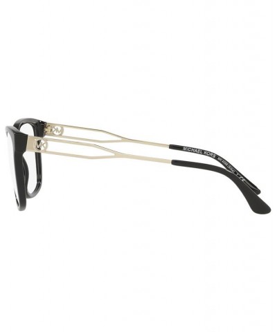 Women's Square Eyeglasses MK408853-O Black $27.16 Womens