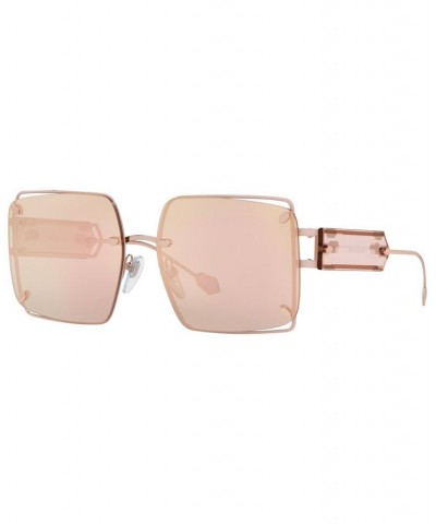 Women's Sunglasses BV6171 59 Pink Gold-Tone/Champagne $114.19 Womens