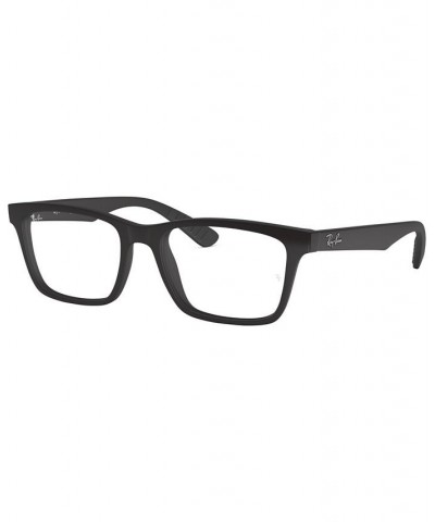 RX7025 Unisex Square Eyeglasses Black $53.70 Unisex