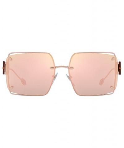 Women's Sunglasses BV6171 59 Pink Gold-Tone/Champagne $114.19 Womens