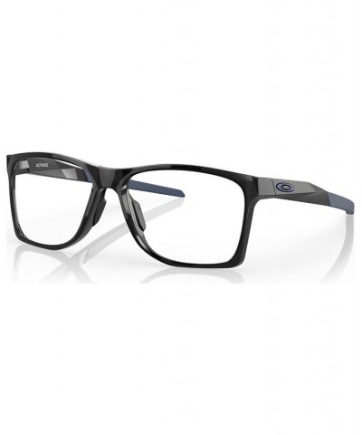 Men's Square Eyeglasses OX8173-0855 Black $41.16 Mens