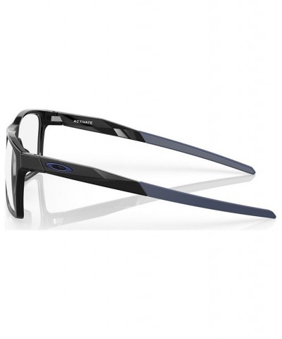 Men's Square Eyeglasses OX8173-0855 Black $41.16 Mens