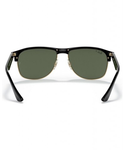 Unisex Polarized Sunglasses RB4342 59 BLACK/DARK GREEN POLAR $44.64 Unisex