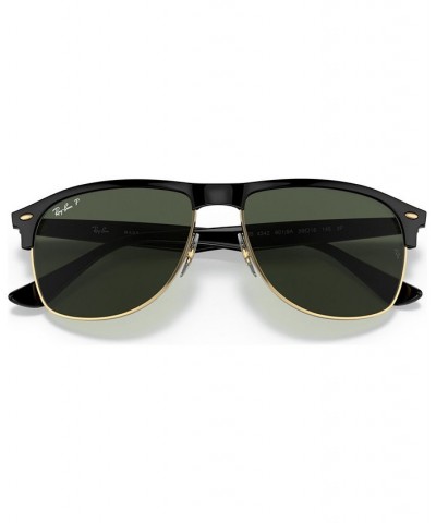 Unisex Polarized Sunglasses RB4342 59 BLACK/DARK GREEN POLAR $44.64 Unisex