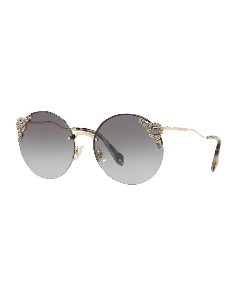 Sunglasses MU 52TS GRAY GRADIENT/GOLD $77.72 Unisex