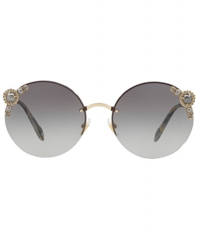 Sunglasses MU 52TS GRAY GRADIENT/GOLD $77.72 Unisex