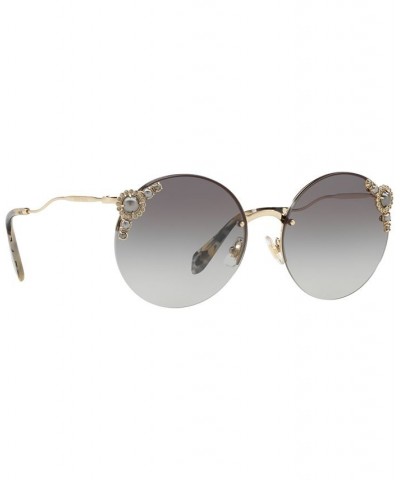 Sunglasses MU 52TS GRAY GRADIENT/GOLD $77.72 Unisex