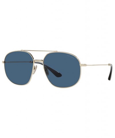 Men's Sunglasses PR 51YS 58 Pale Gold-Tone $18.85 Mens