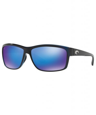 Polarized Sunglasses CDM MAG BAY 06S000163 63P BLACK/BLUE MIR POL $38.22 Unisex