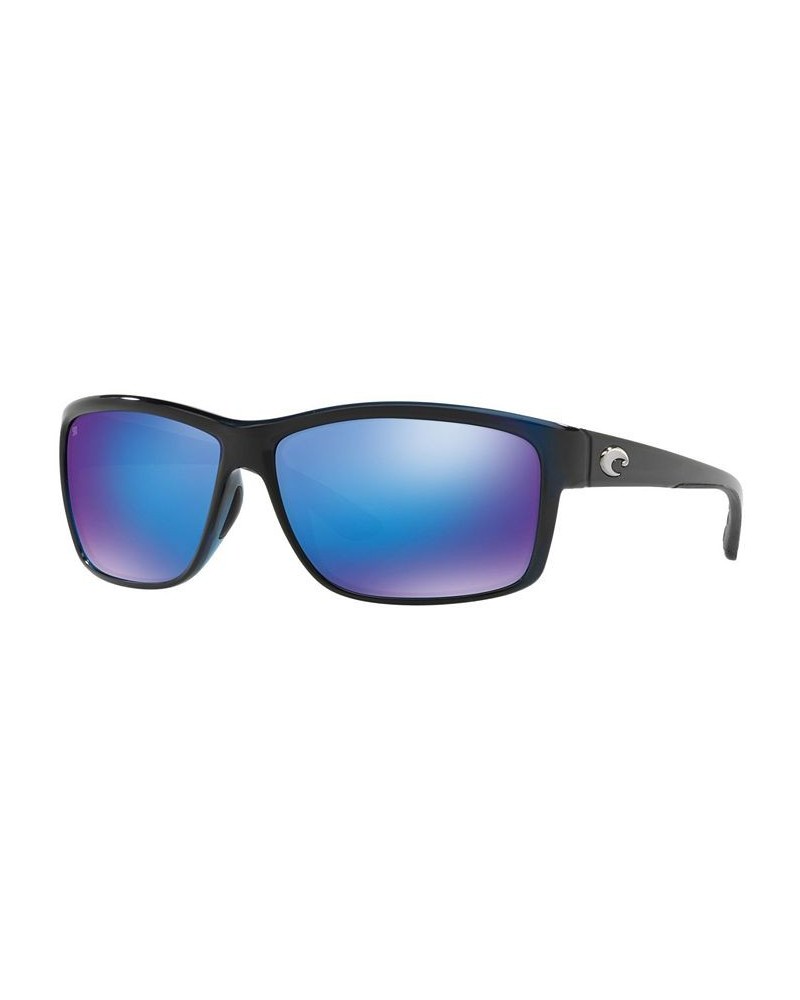 Polarized Sunglasses CDM MAG BAY 06S000163 63P BLACK/BLUE MIR POL $38.22 Unisex