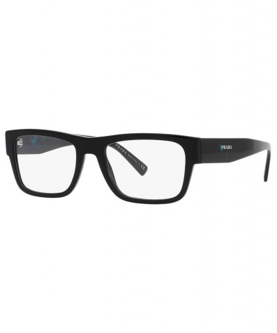 PR15YV Men's Rectangle Eyeglasses Havana $60.32 Mens