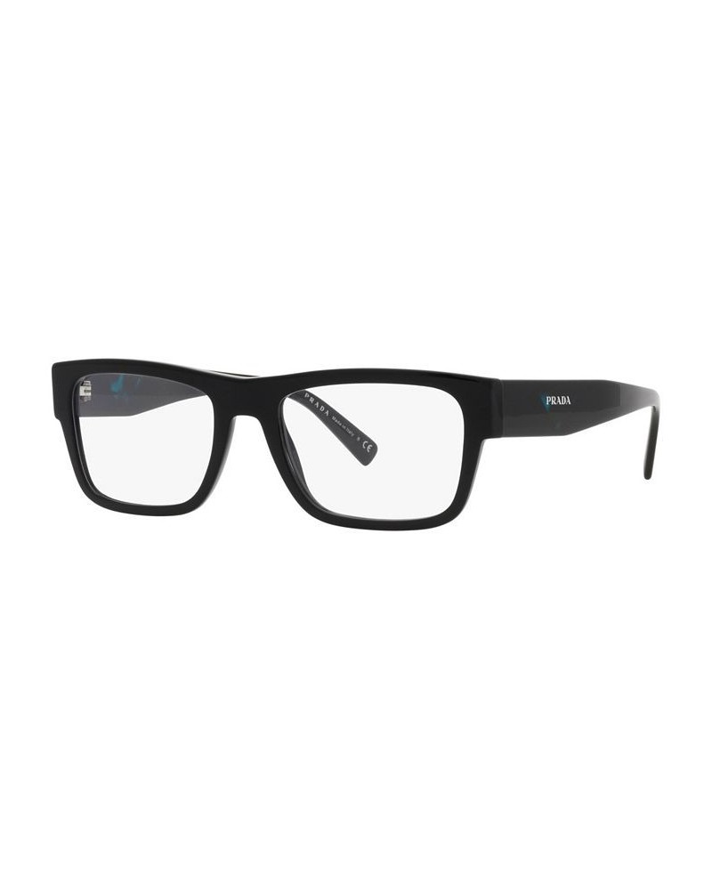 PR15YV Men's Rectangle Eyeglasses Havana $60.32 Mens