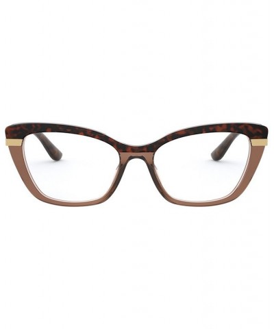 DG3325 Women's Cat Eye Eyeglasses Black $76.82 Womens