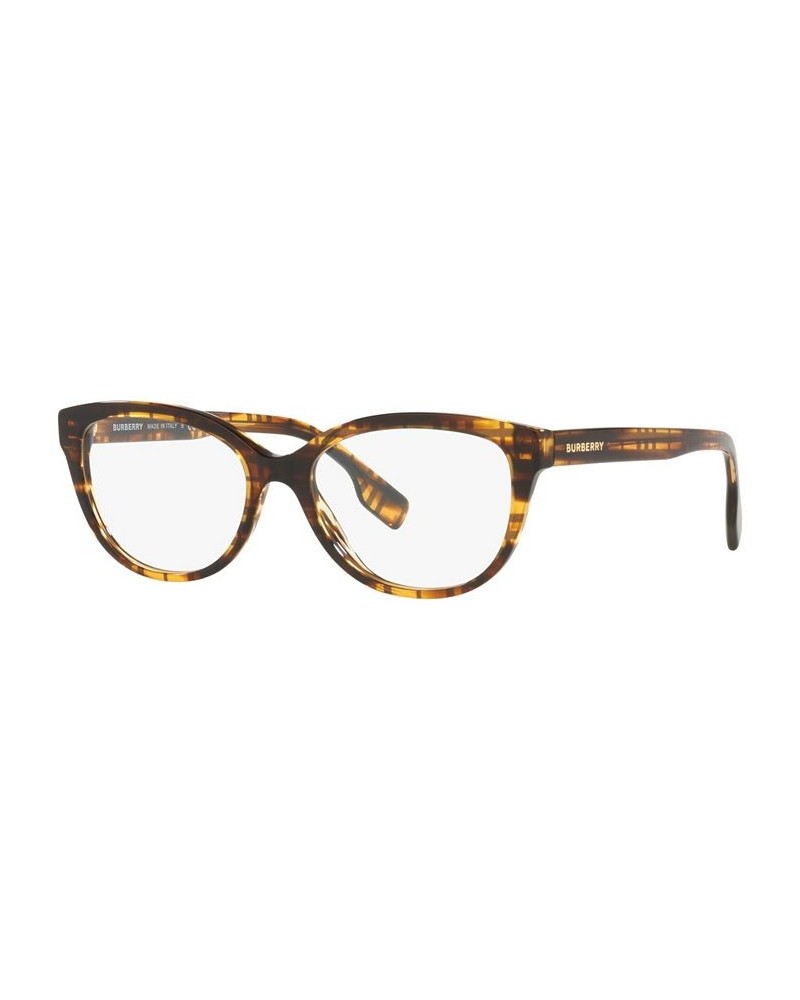 BE2357 ESME Women's Square Eyeglasses Top Check/Gray Havana $58.52 Womens