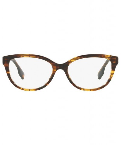 BE2357 ESME Women's Square Eyeglasses Top Check/Gray Havana $58.52 Womens