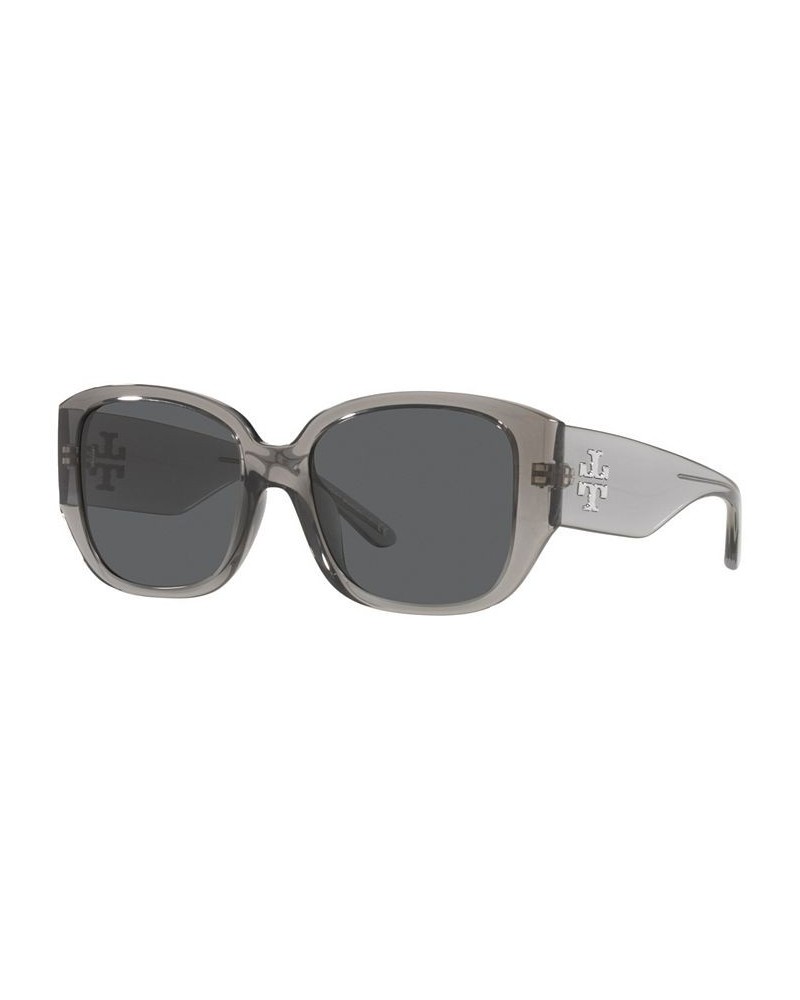 Women's Sunglasses TY9066U 54 Transparent Gray $22.36 Womens