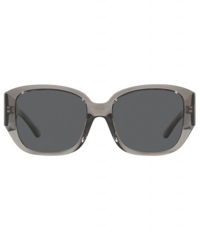 Women's Sunglasses TY9066U 54 Transparent Gray $22.36 Womens