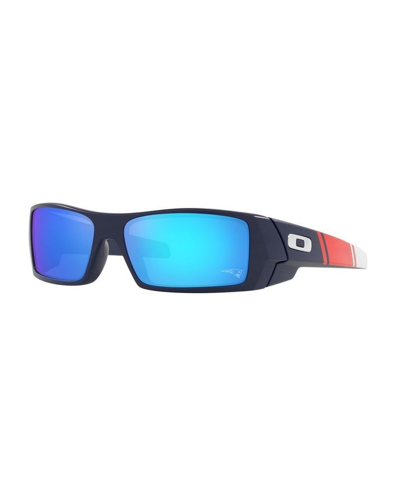 NFL Collection Men's Sunglasses New England Patriots OO9014 60 GASCAN Ne Matte Navy $24.00 Mens