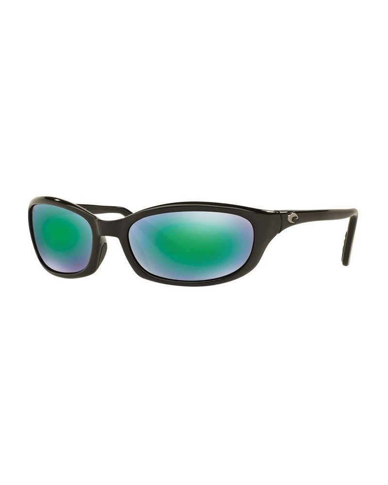 Polarized Sunglasses HARPOON 06S000026 62P BLACK SHINY/ GREEN MIRROR POLAR $62.79 Unisex