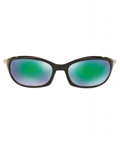 Polarized Sunglasses HARPOON 06S000026 62P BLACK SHINY/ GREEN MIRROR POLAR $62.79 Unisex