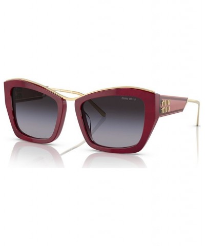 Women's Sunglasses MU 02YS55-Y Bordeaux $150.00 Womens