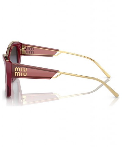 Women's Sunglasses MU 02YS55-Y Bordeaux $150.00 Womens