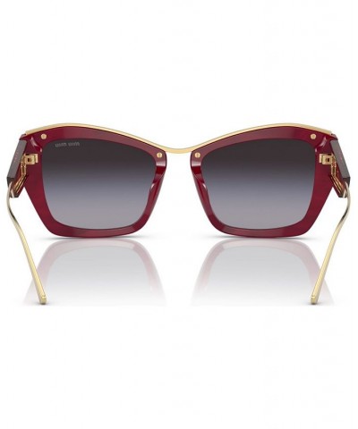 Women's Sunglasses MU 02YS55-Y Bordeaux $150.00 Womens