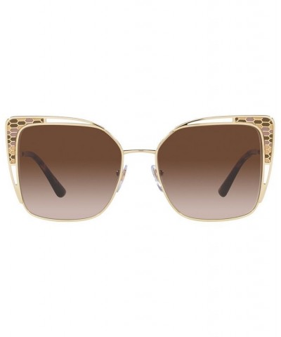 Women's Sunglasses BV6179 55 Pale Gold-Tone/Black $58.65 Womens