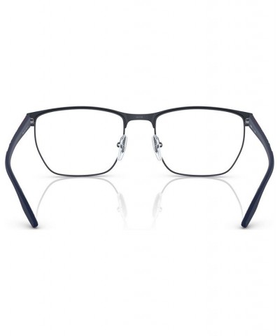 Men's Irregular Eyeglasses PS 50LV55-O Rubber Blue $97.72 Mens