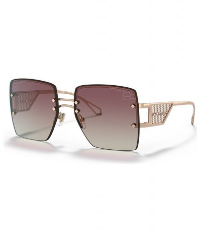 Women's Sunglasses BV617857-YZ Pink Gold-Tone $114.19 Womens