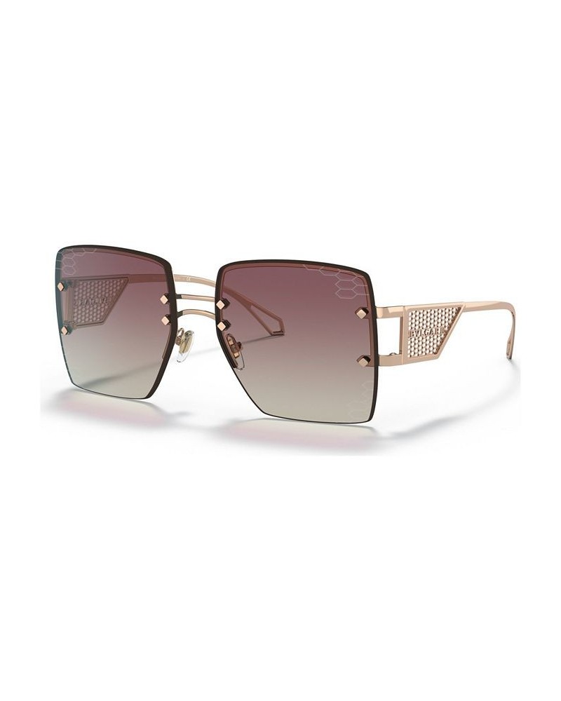 Women's Sunglasses BV617857-YZ Pink Gold-Tone $114.19 Womens