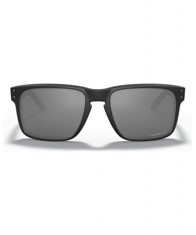 Men's Polarized Low Bridge Fit Sunglasses OO9244 Holbrook 56 Matte Black $23.32 Mens