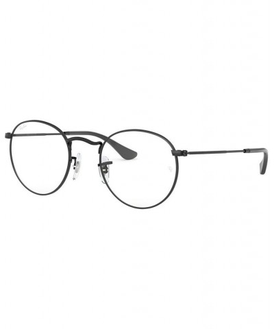 RB3447V Round Metal Unisex Round Eyeglasses Matte Blac $53.70 Unisex