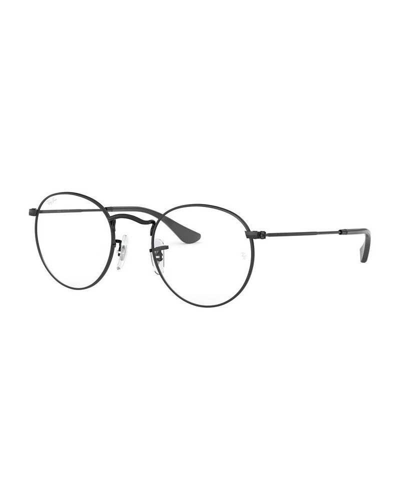 RB3447V Round Metal Unisex Round Eyeglasses Matte Blac $53.70 Unisex