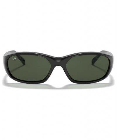 DADDY-O Sunglasses RB2016 59 BLACK/GREEN $21.93 Unisex