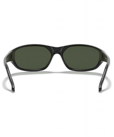 DADDY-O Sunglasses RB2016 59 BLACK/GREEN $21.93 Unisex