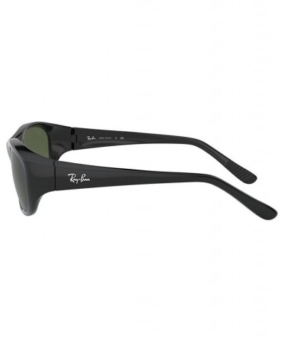 DADDY-O Sunglasses RB2016 59 BLACK/GREEN $21.93 Unisex