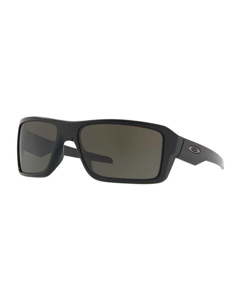 Double Edge Sunglasses OO9380 66 MATTE BLACK/GREY $33.66 Unisex