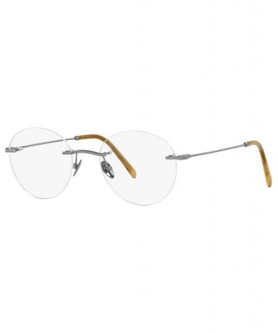AR5115 Unisex Round Eyeglasses Matte Pale Gold Tone $64.09 Unisex