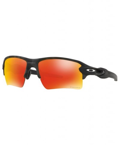 FLAK 2.0 XL Sunglasses OO9188 59 BLACK CAMO/PRIZM RUBY $54.81 Unisex