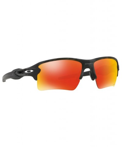 FLAK 2.0 XL Sunglasses OO9188 59 BLACK CAMO/PRIZM RUBY $54.81 Unisex