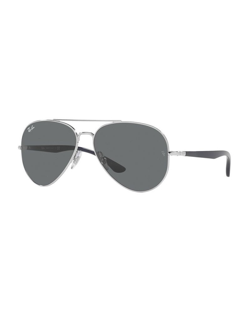 Unisex Sunglasses RB3675 58 Silver-Tone $31.71 Unisex