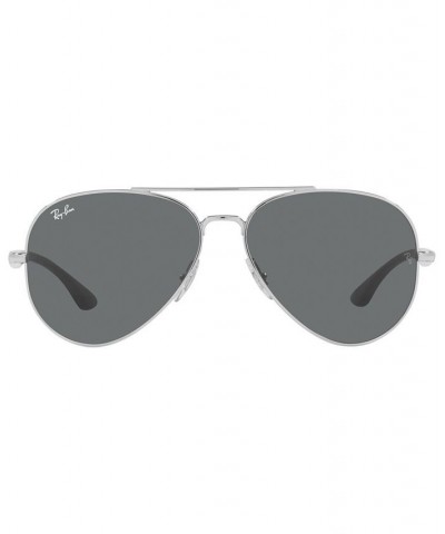 Unisex Sunglasses RB3675 58 Silver-Tone $31.71 Unisex