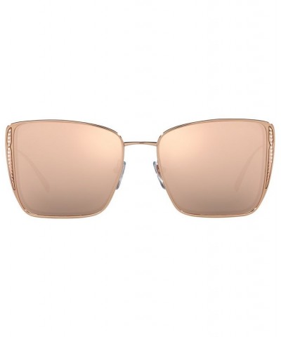 Women's Sunglasses BV6176 55 Pink Gold-Tone $77.87 Womens