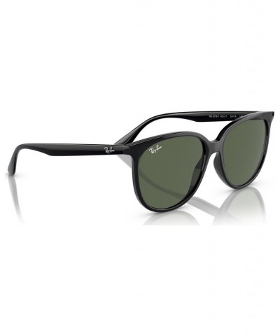 Women's Low Bridge Fit Sunglasses RB4378 Black $30.80 Womens