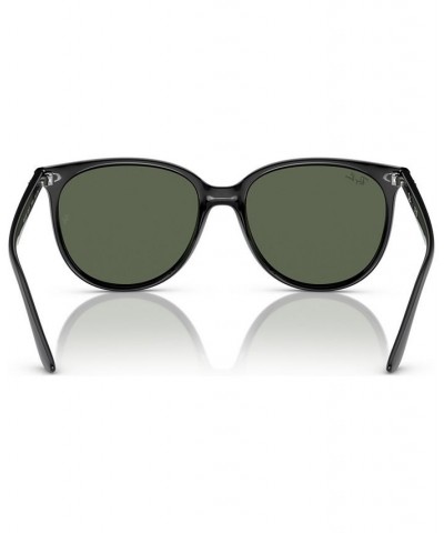 Women's Low Bridge Fit Sunglasses RB4378 Black $30.80 Womens