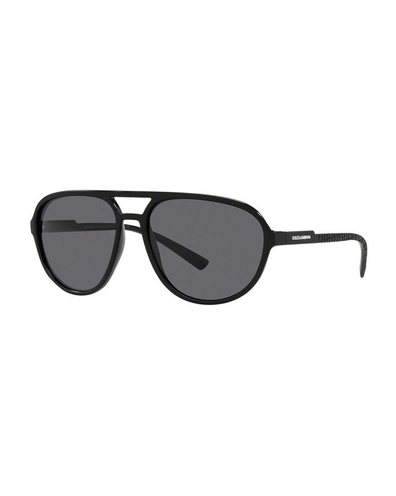 Men's Polarized Sunglasses DG6150 60 MATTE BLACK/DARK GREY POLAR $34.32 Mens