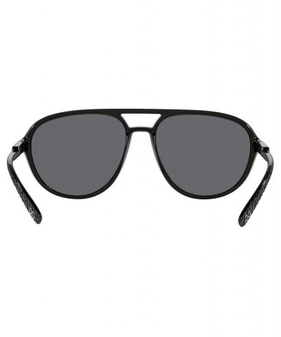 Men's Polarized Sunglasses DG6150 60 MATTE BLACK/DARK GREY POLAR $34.32 Mens