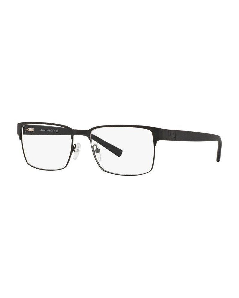 Armani Exchange AX1019 Men's Square Eyeglasses Dark Gun $38.36 Mens